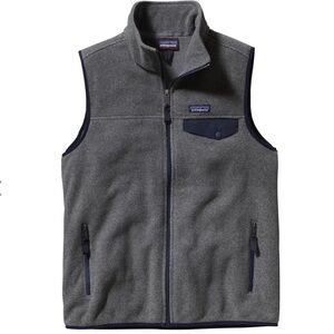 Patagonia Gray Fleece Vest